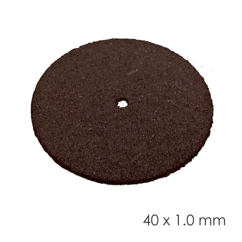 Cut Off Disc, Pin Cutters & Roughing Discs, 40 x 1.0mm, 100pcs/box.