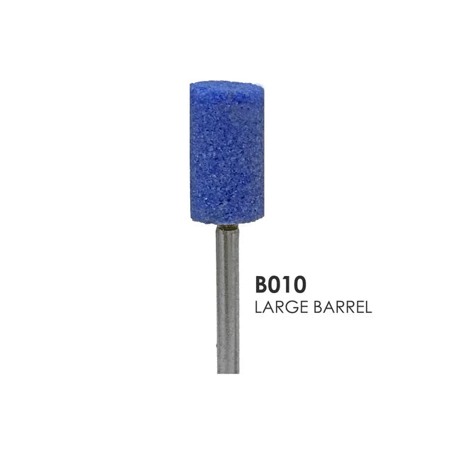 Blue Mounted Stones (HP Shank), B-010, Barrel 100, pcs/box.
