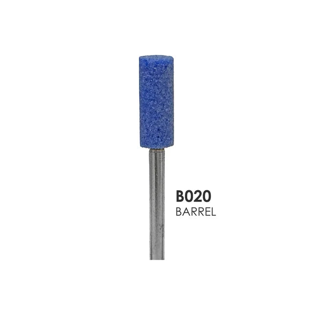 Blue Mounted Stones HP Shank, B020, Small Barrel, 100 pcs/box.