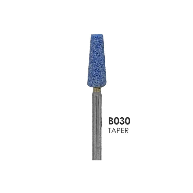 Blue Mounted Stones (HP Shank) B030,TAPER, 100 pcs/box.