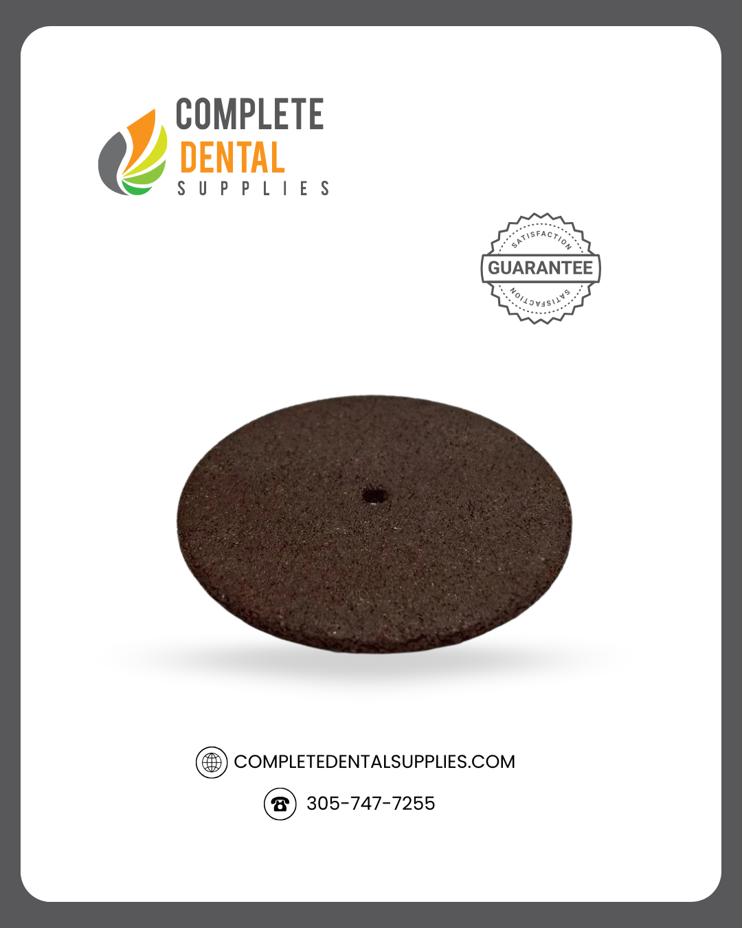 Cut Off Disc, Pin Cutters & Roughing Discs, 35 x 1.7mm, 100pcs/box.