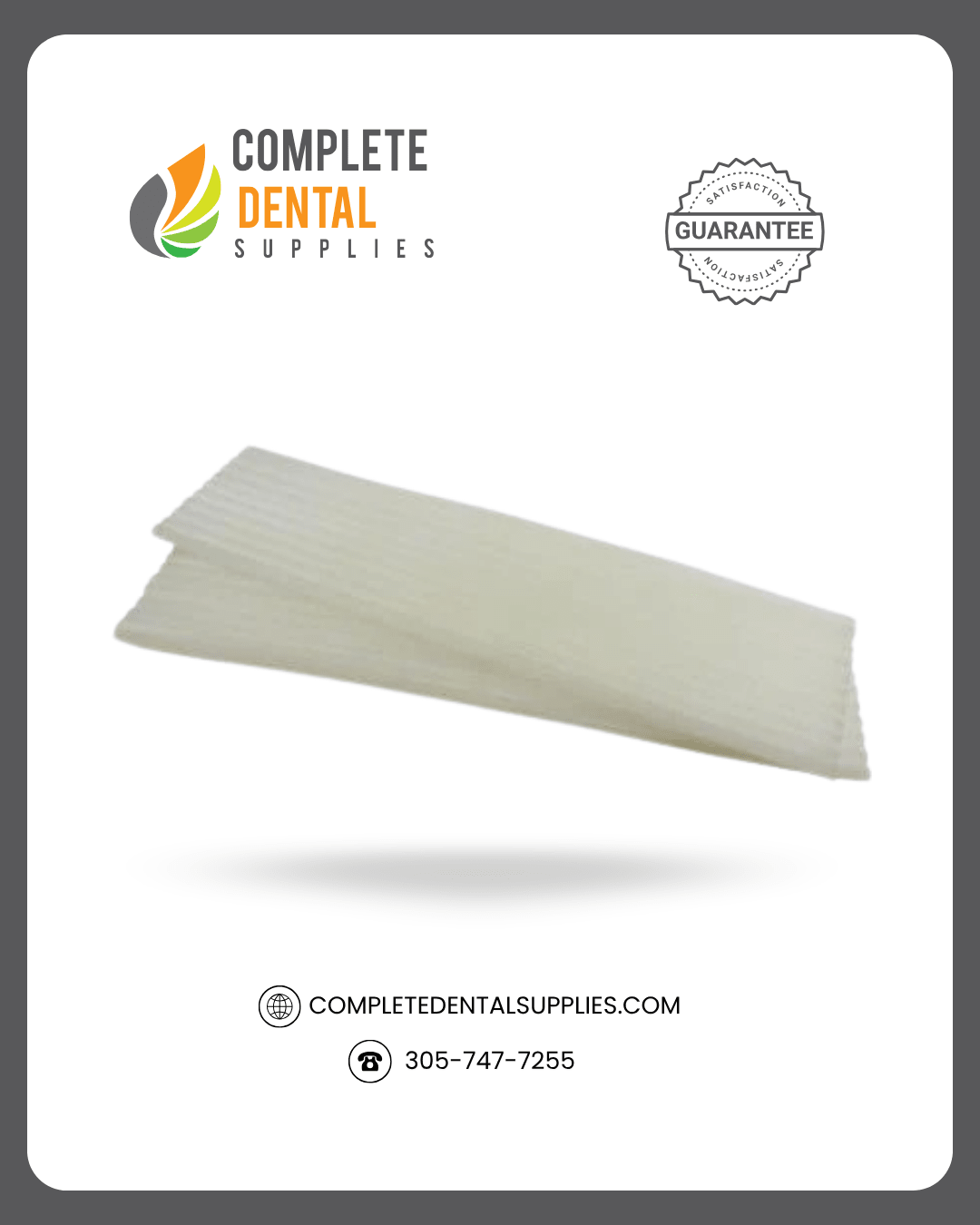 Utility Wax, Clear round strips, 335gr/box