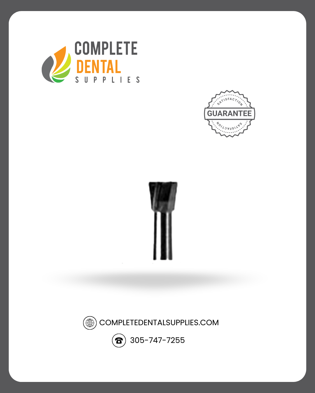 FG Shank Carbide Bur FG35 Inverted Cone, 10pcs/Pack.