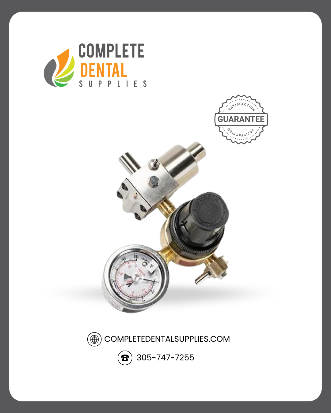 Master Shut-Off/Regulator for Air.