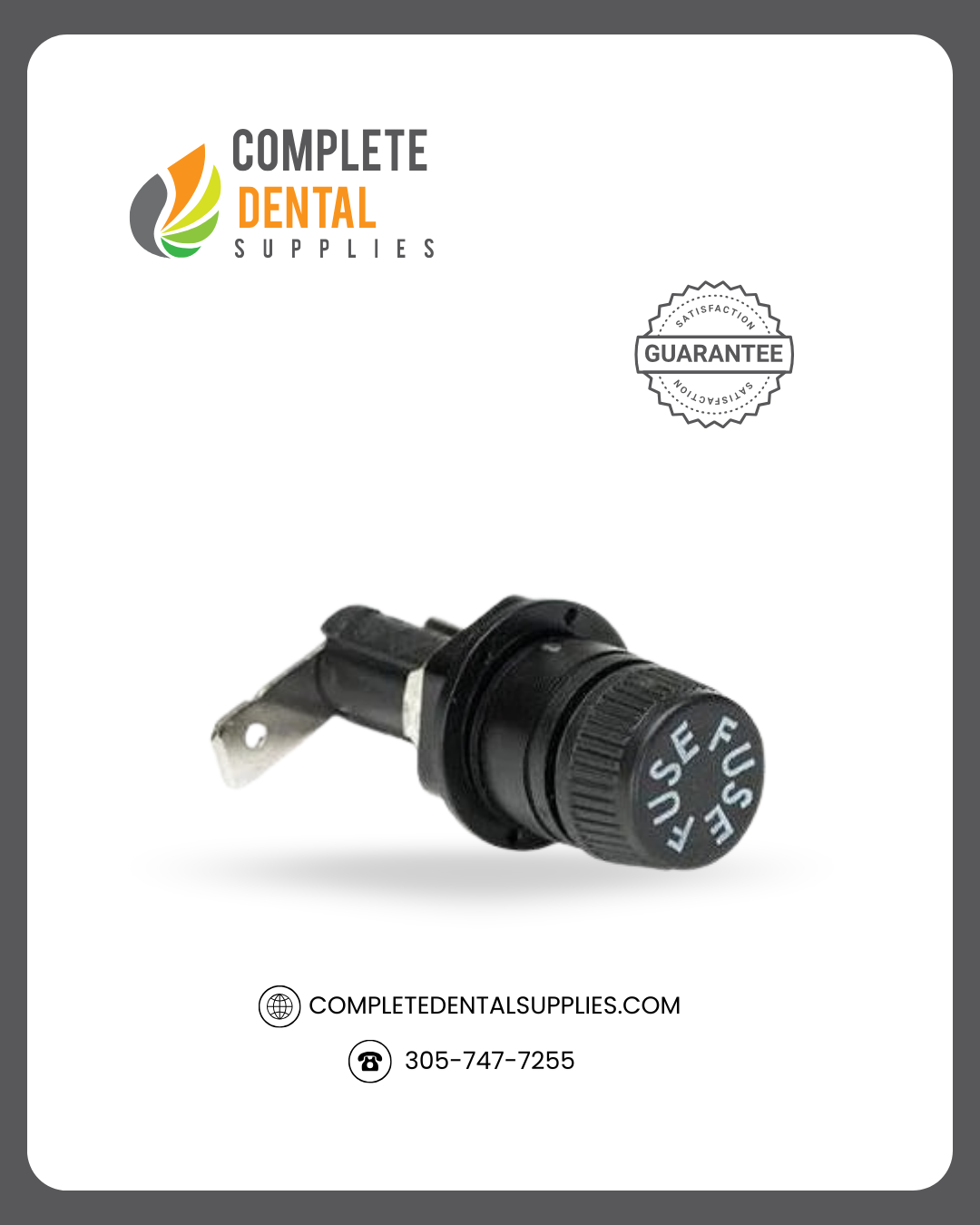 Panel Mount Electric Fuse Holder.