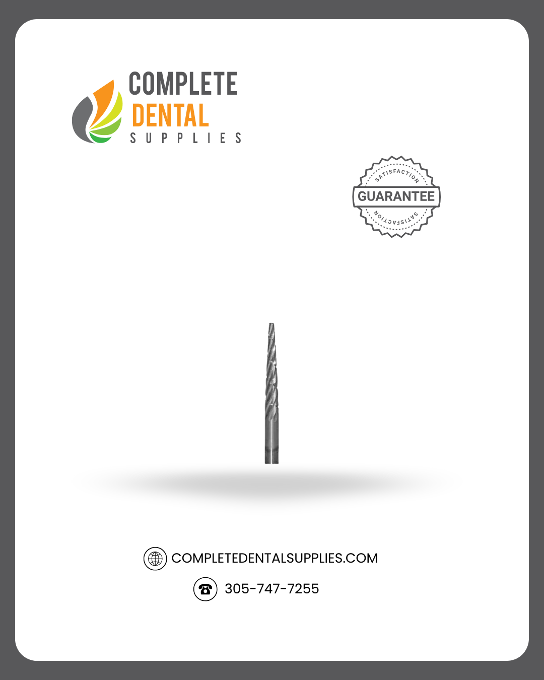 Lab Carbide Bur 31 P Taper ( HP Shank 2.35mm).