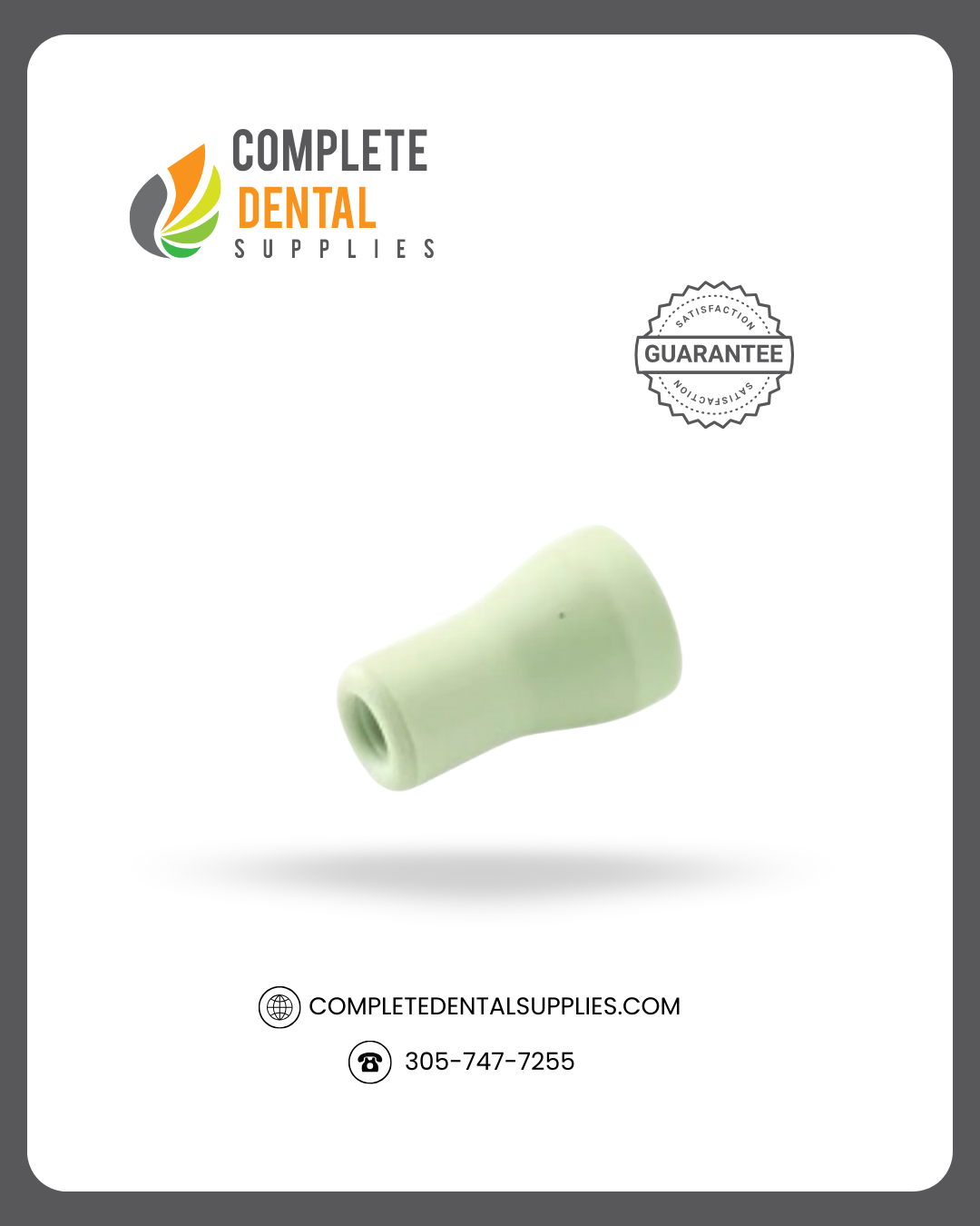 Saliva Ejector Tip Push-on Autoclavable, Gray.