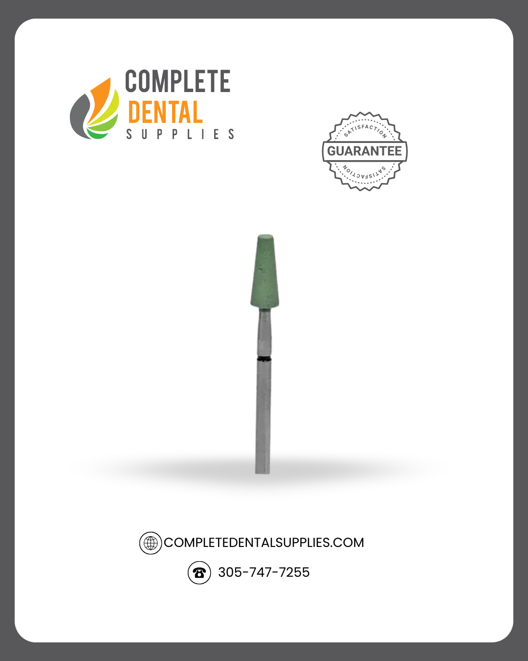 Dia Impregnated Green Stone Taper - T30, each.