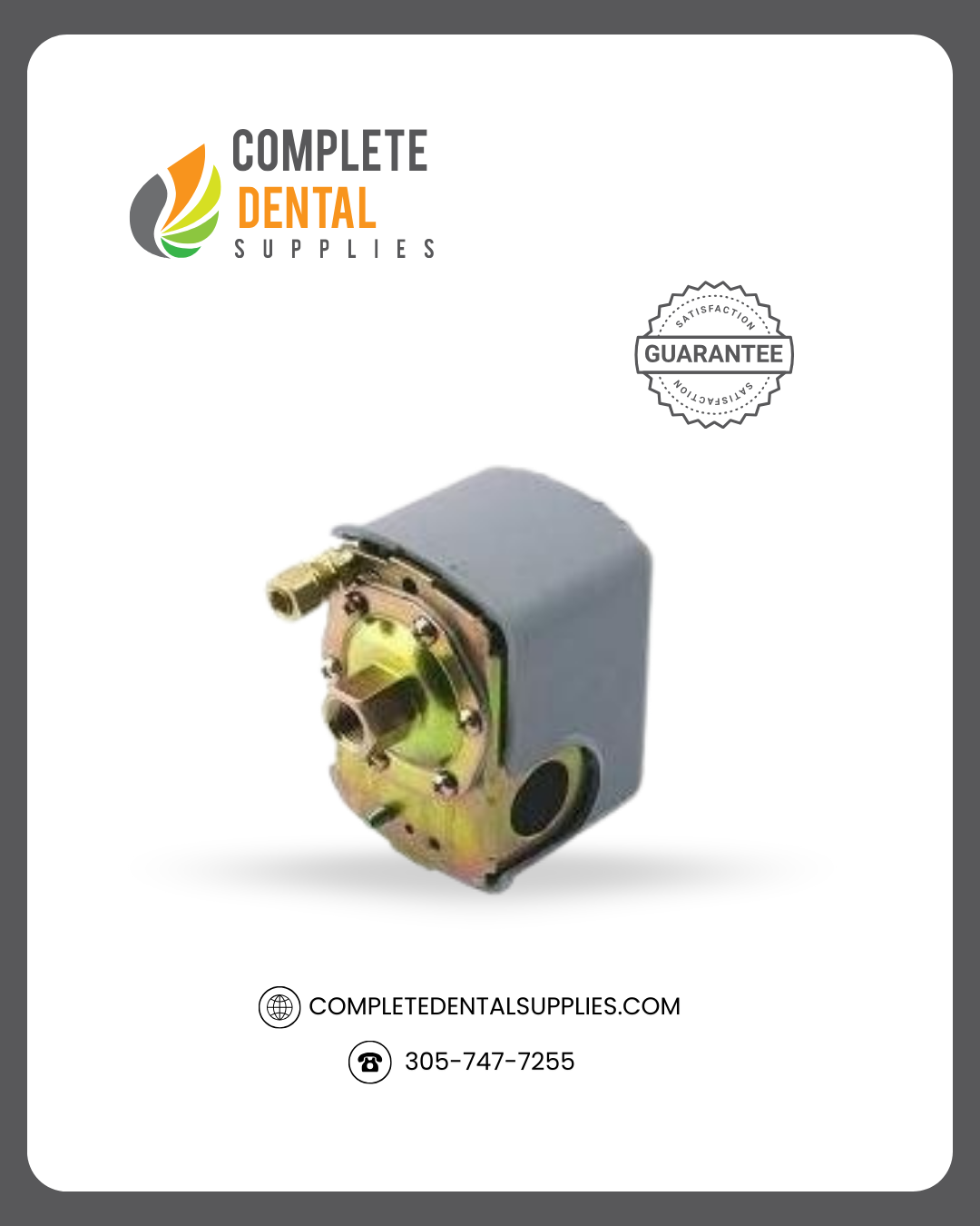 Pressure Switch, Unloading for Single Head Compressors.