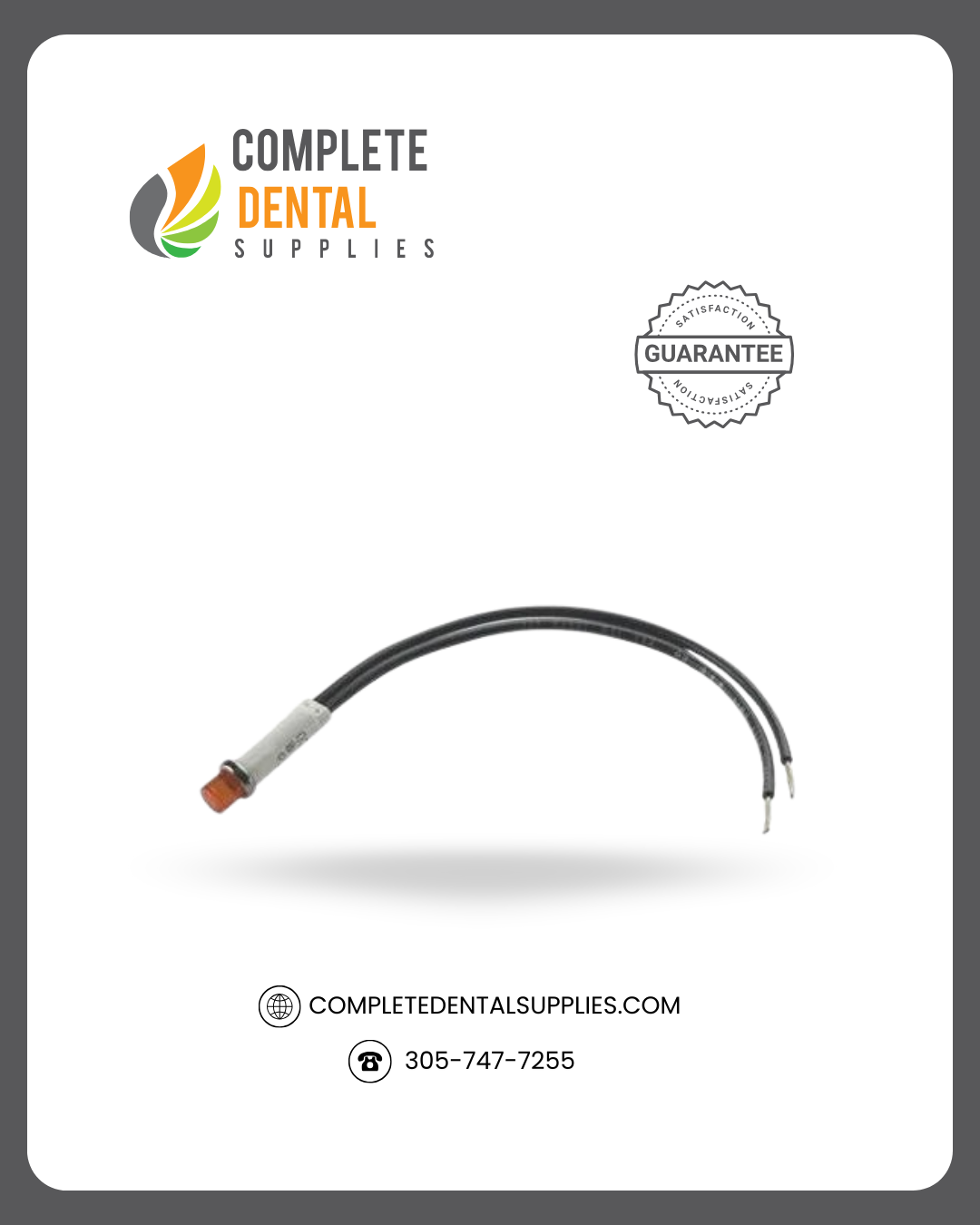 Indicator Light, Amber, MDT, Tuttnauer.