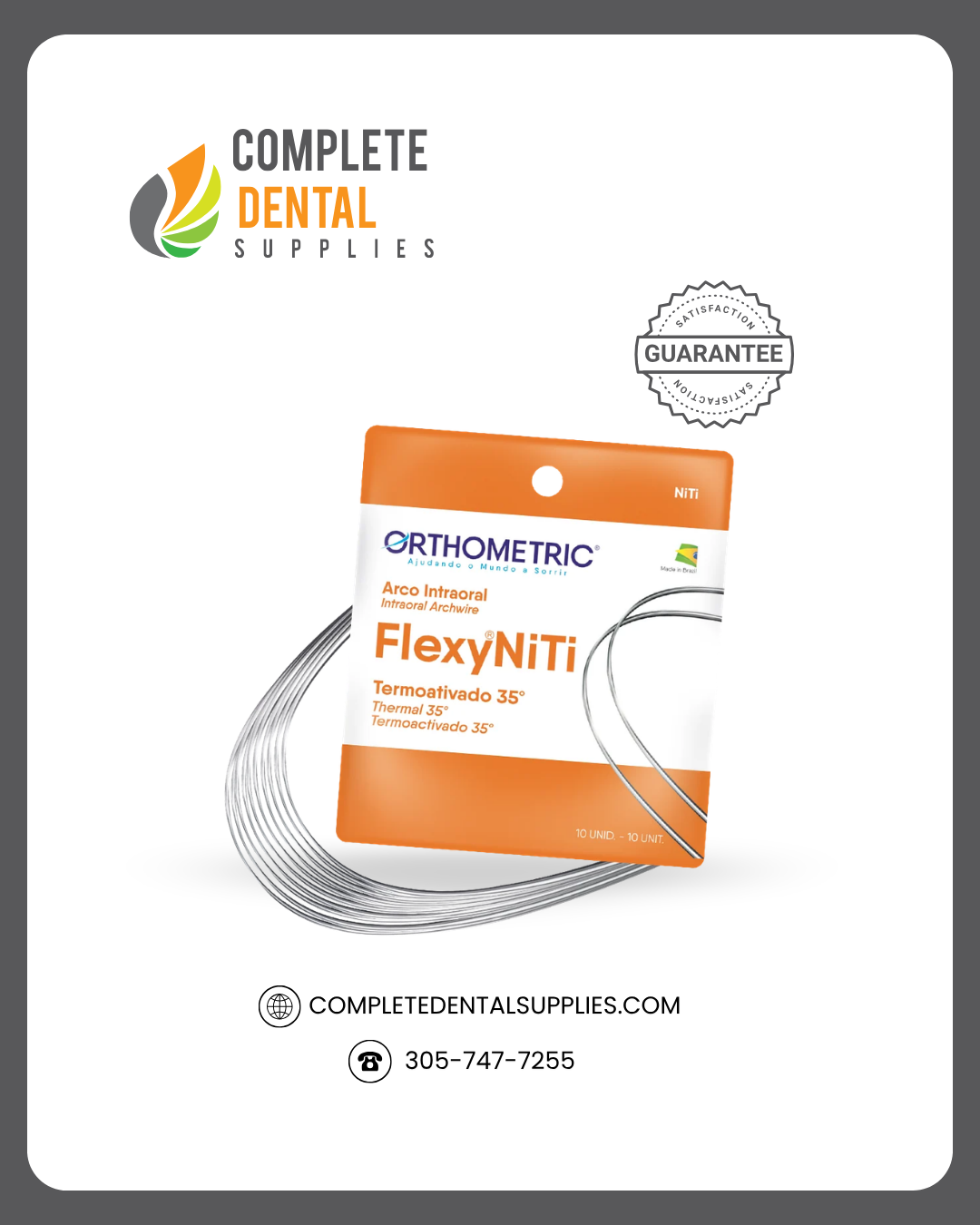 Flexy Niti thermally activated arch wire 0,016x0,022" Lower, 10/pack