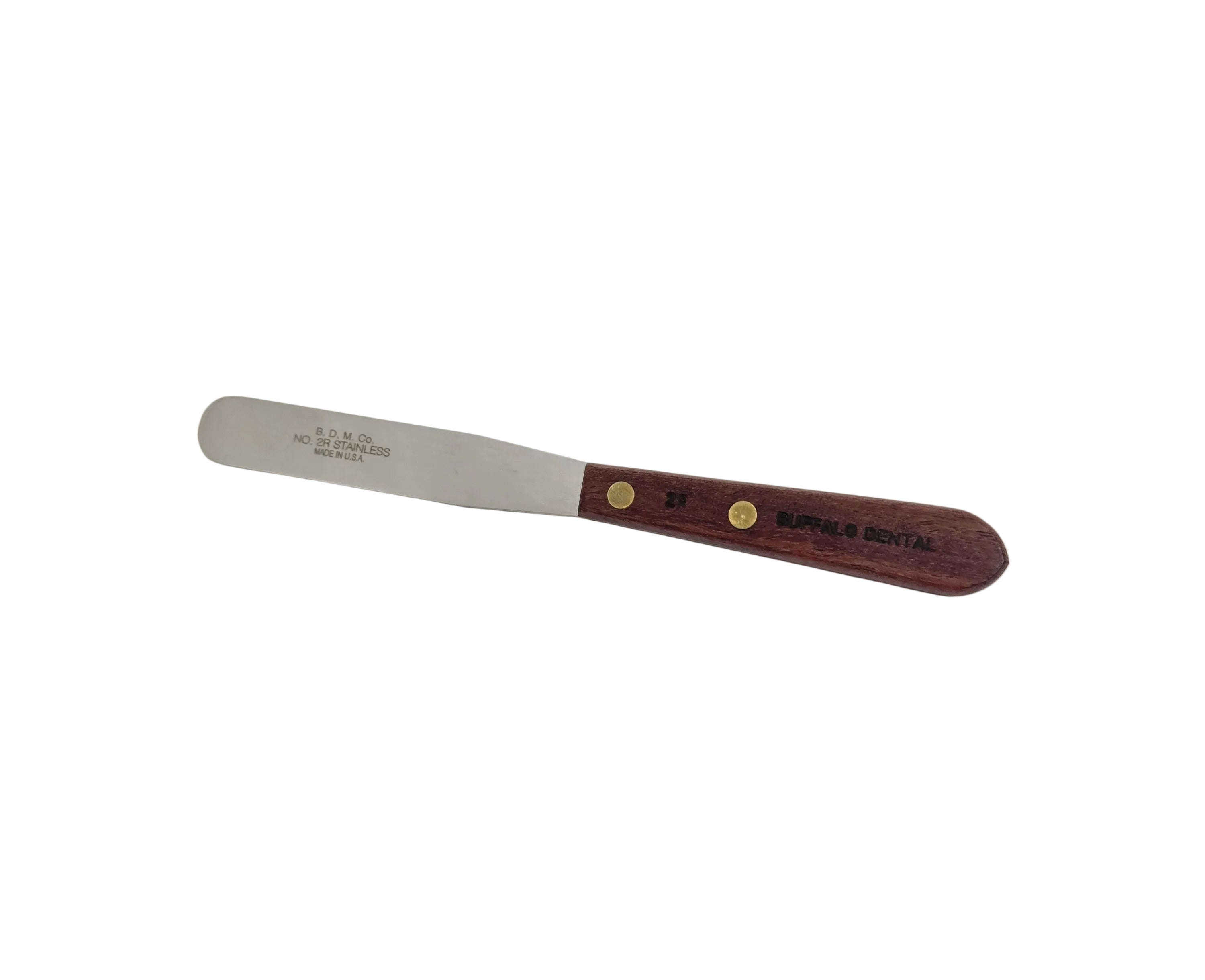 No. 2R Spatula, 4” Flexible Blade for Plaster & Impression Material, each.