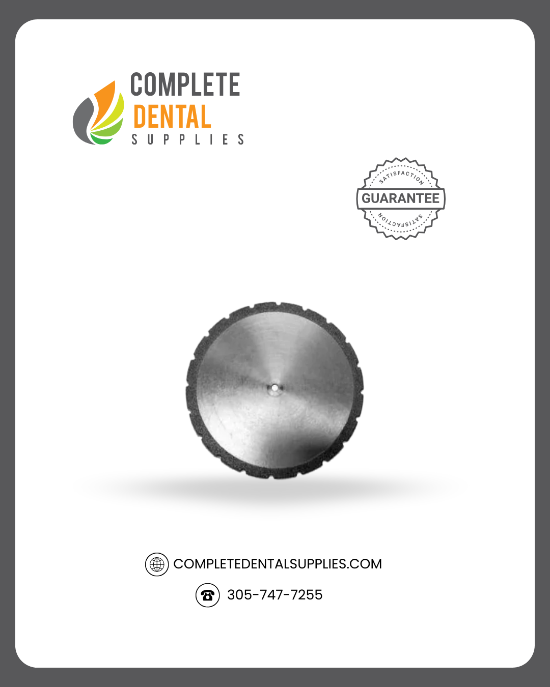 Model Preparation Diamond Disc, 40 X 0.20mm