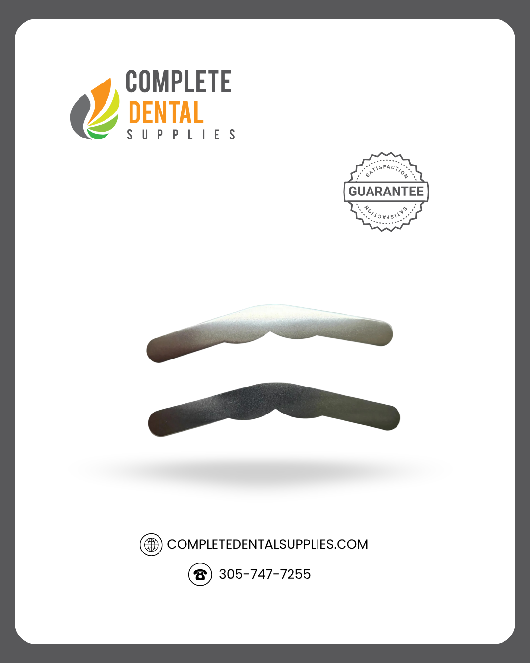 Thin .0015" No. 2, Tofflemire Type,  12 Matrix Bands/Pkg.