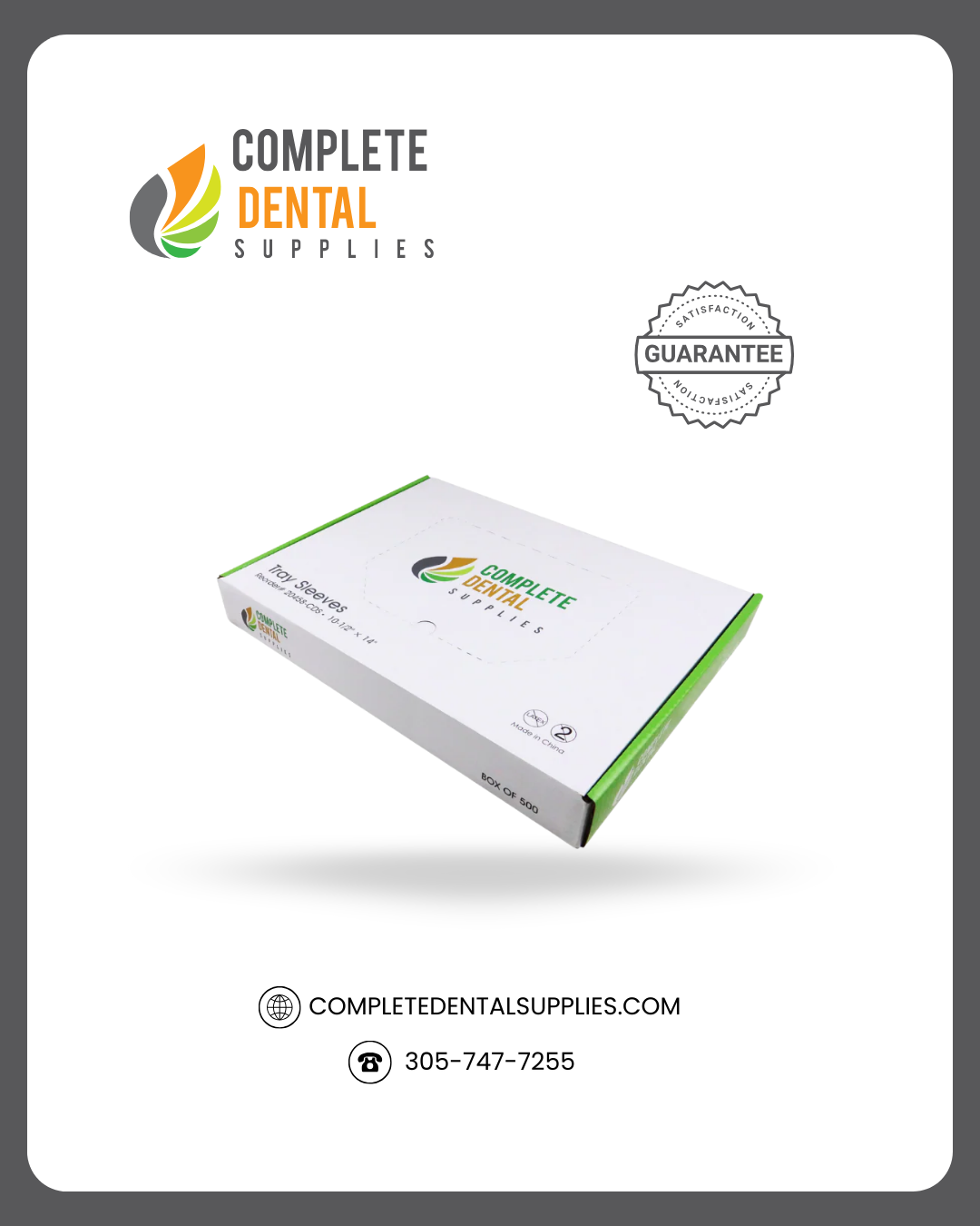 Tray Sleeves 10-1/2 x 14, 500pcs/box.