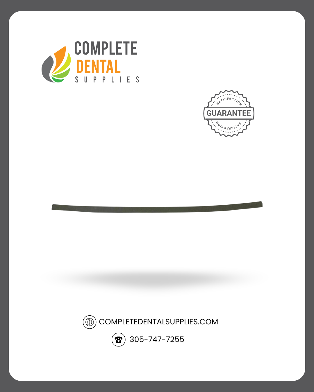 Ehros Polishing Metal Strips 4mm x 12/Pkg