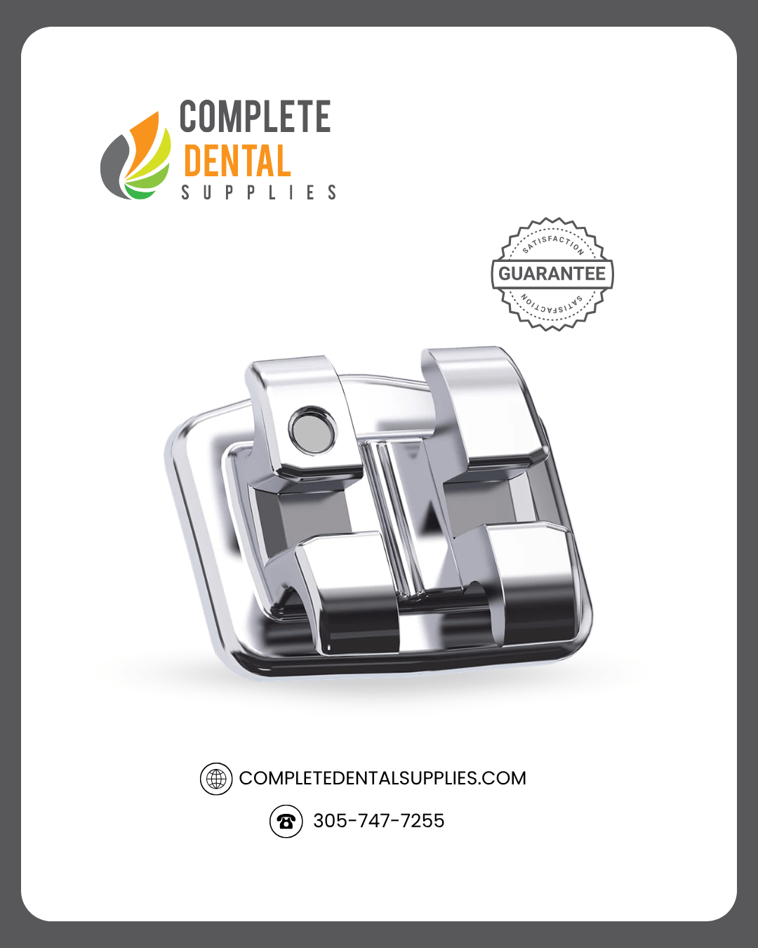 Advanced Series - Mini LP - Metal Brackets - MBT 0,022", 1 set/20pcs