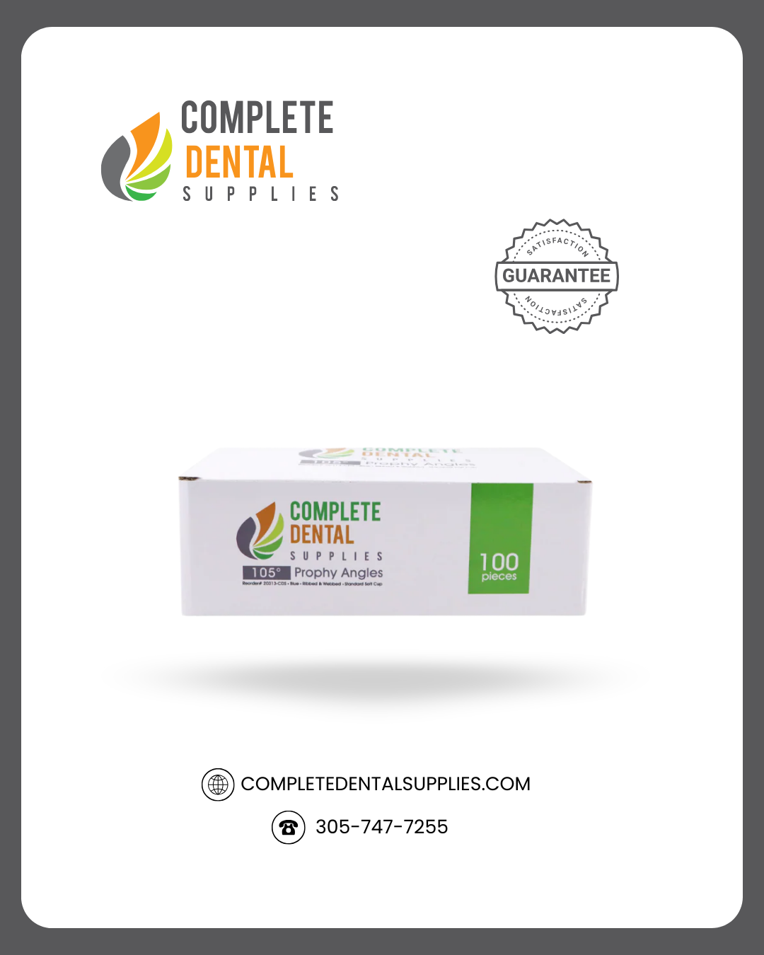 Prophy Angles, standard soft cups, 100pcs/box.