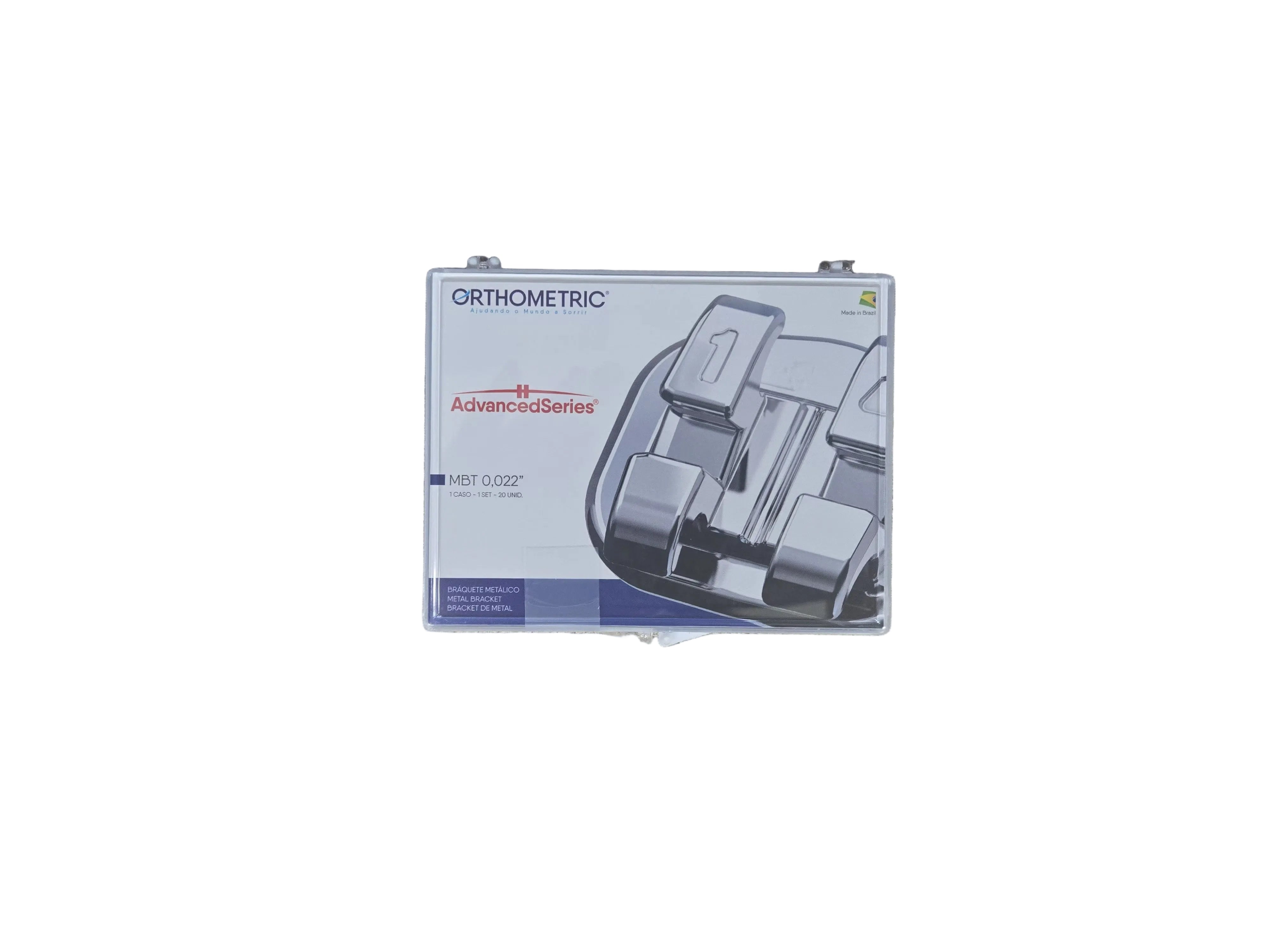 Advanced Series - Mini LP - Metal Brackets - MBT 0,022", 1 set/20pcs