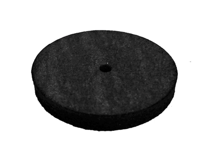Black, Coarse (SC) Rubber Wheel  #1007, 22 x 3mm, 100/box.