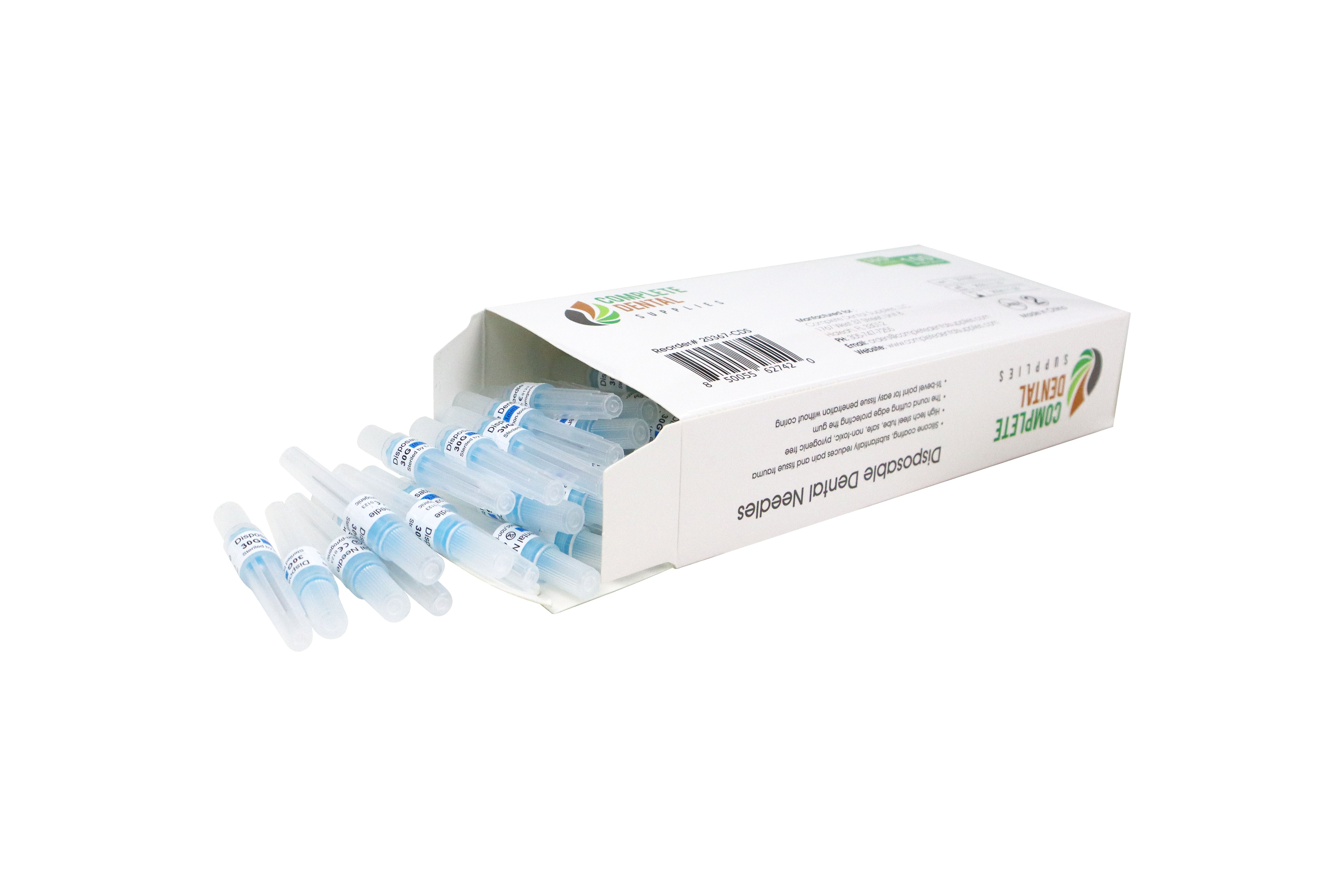 Disposable Dental Needles 30G / Short, 100 pcs / box.