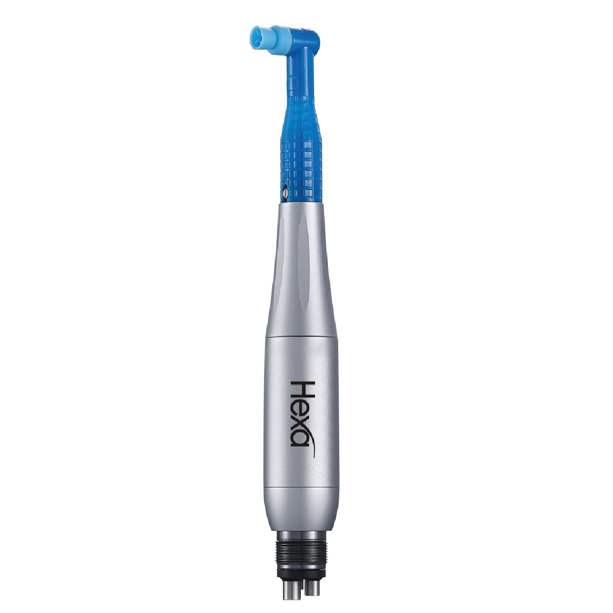 Hexa Hygienist Prophy Handpiece, Silver, 360 Degree Swivel Nose Cone, 4-Holes