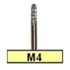 Lab Carbide Bur  # M4 Round End, HP Shank 12.60 x 2.20mm