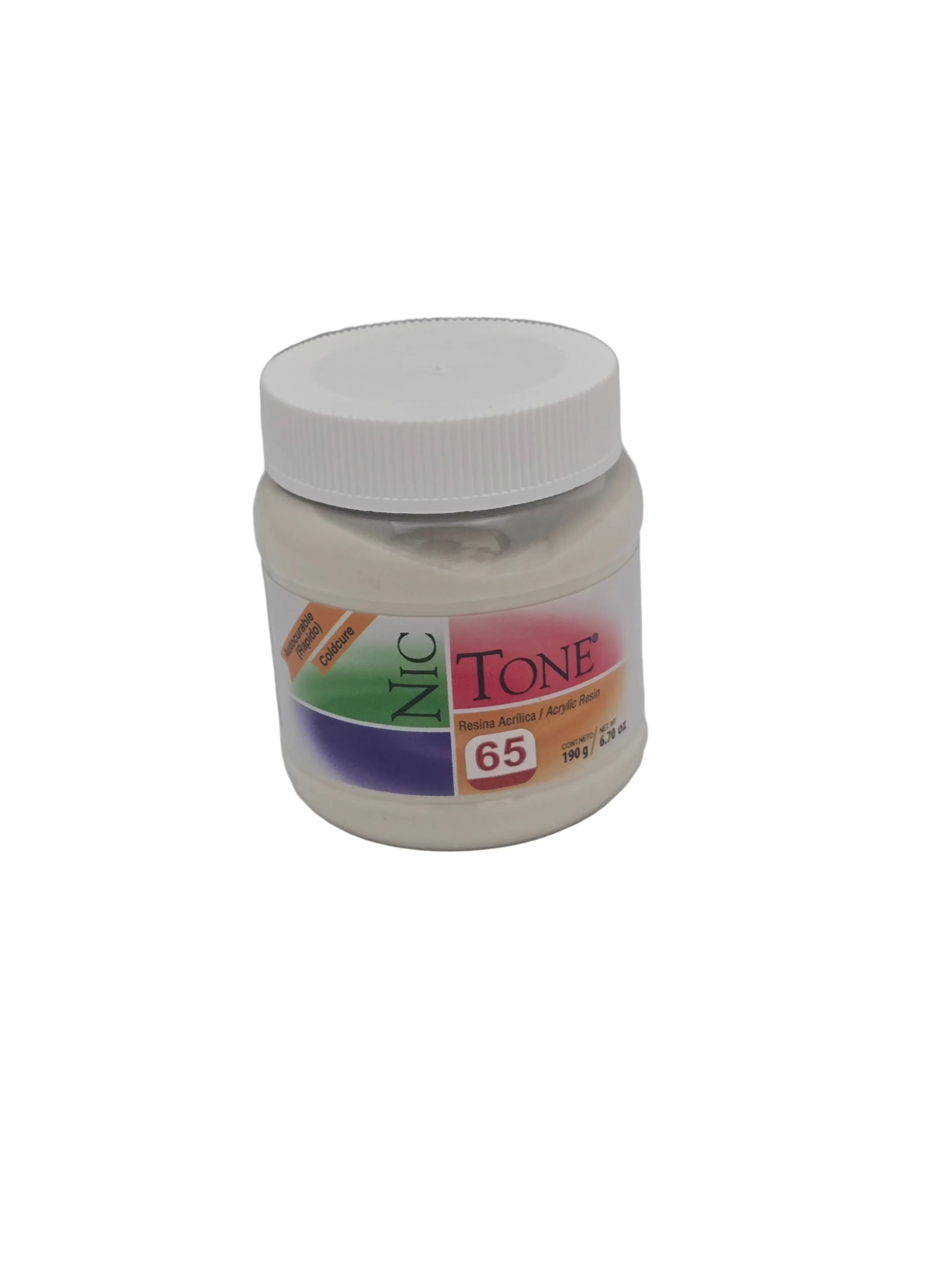 Nic Tone # 65,  tooth chade, 7oz / Jar