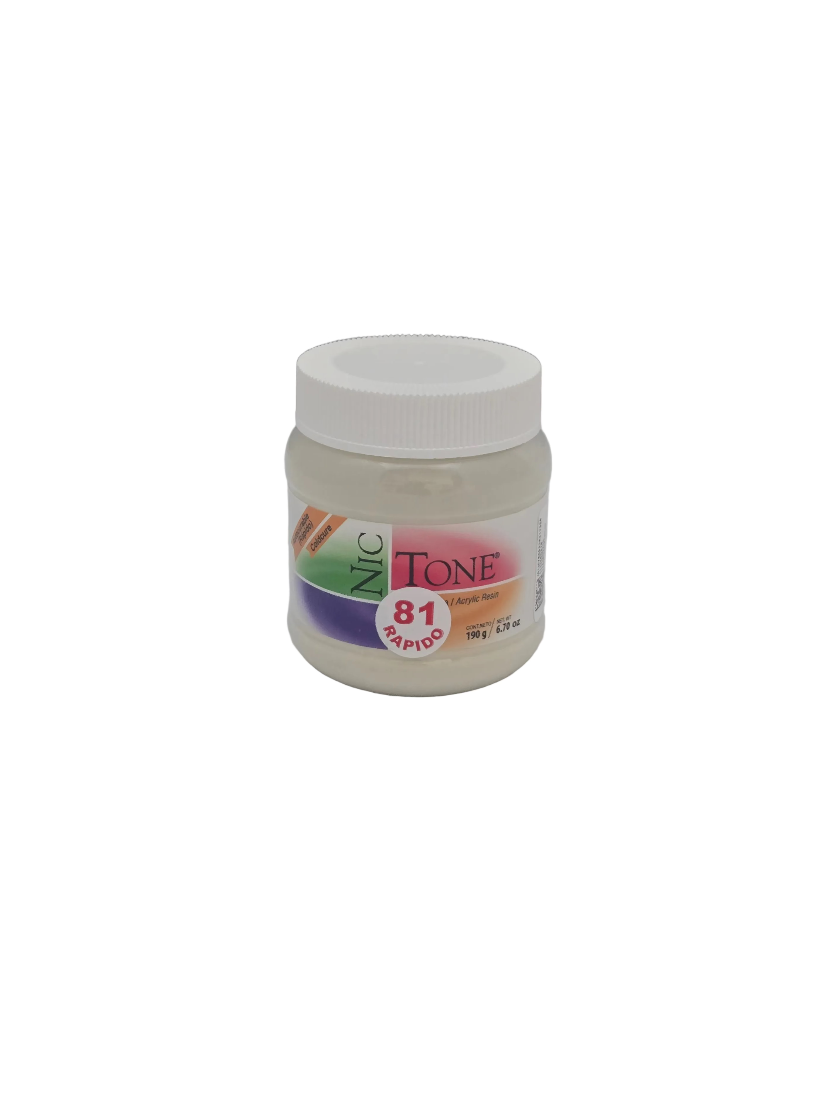 Nic Tone # 81,  tooth chade,  7oz / Jar