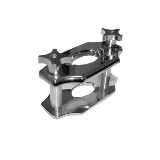 Single Flask Reline Jig - Polished Chrome. each.