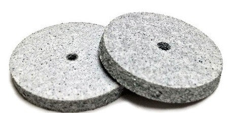 Silicon Unmounted Wheel Coarse White - Use for pre-polishing porcelains and metals - Reducing & Smoothing, 100/box