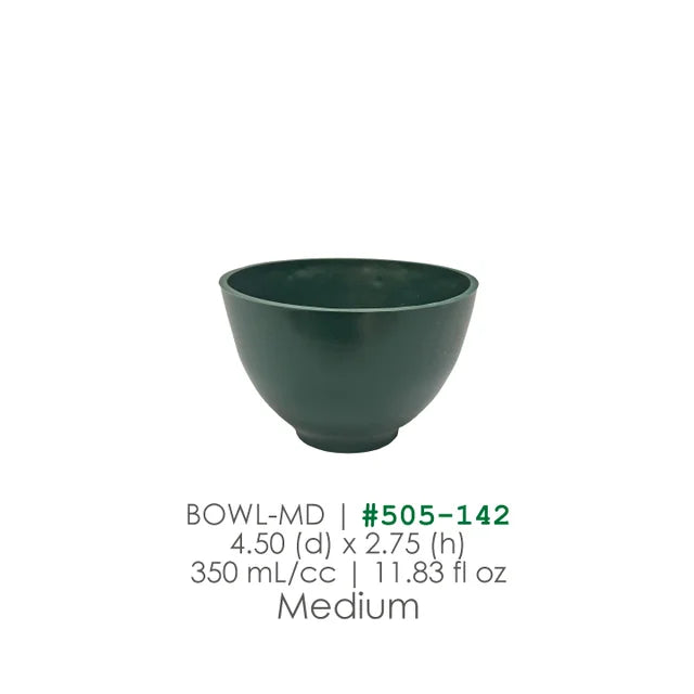 Flexible Mixing Bowl, Medium- 4.5"w x 2.75"h, Each.