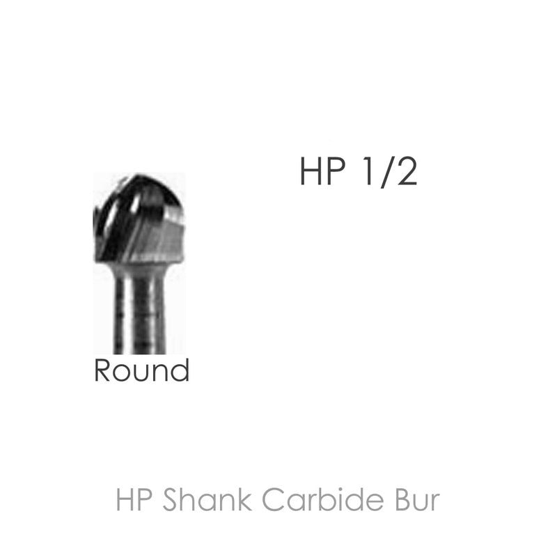 HP Carbide #1/2 Round, 12 pcs/box