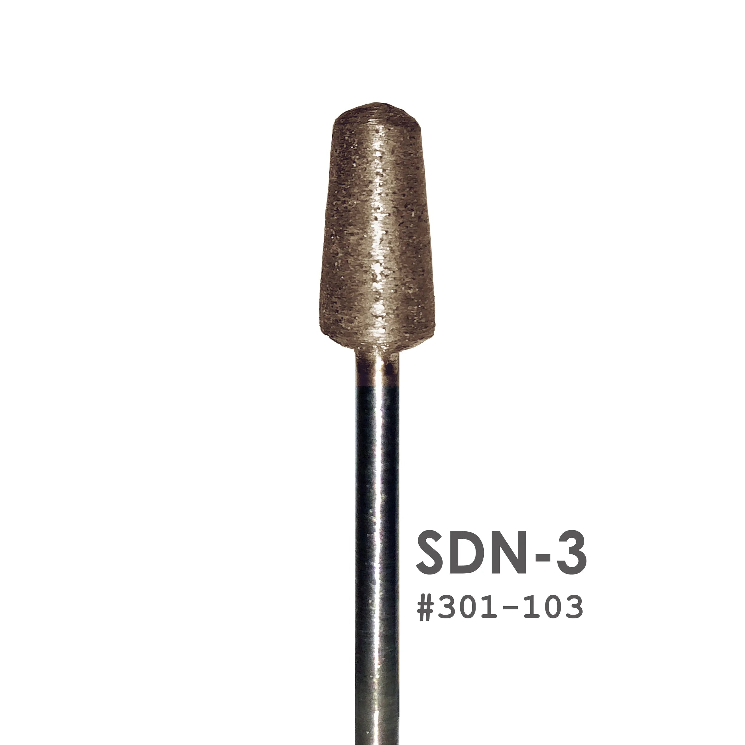 Sintered Diamond Burs SDN 3.  HP Shank 2.35mm, each.