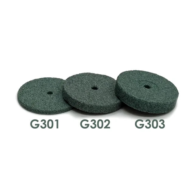 Green Unmounted Stone Abrasive Wheel #303, 100pcs/box